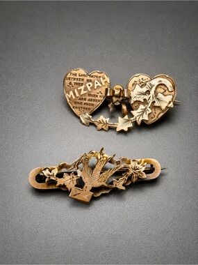 Antique Sweetheart Brooches WW1